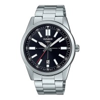 Casio Analog Stainless Steel Watch For Men MTP-VD02D-1EUDF